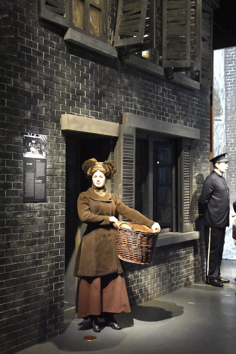 Décor de rue du film The Kid Vevey en Suisse