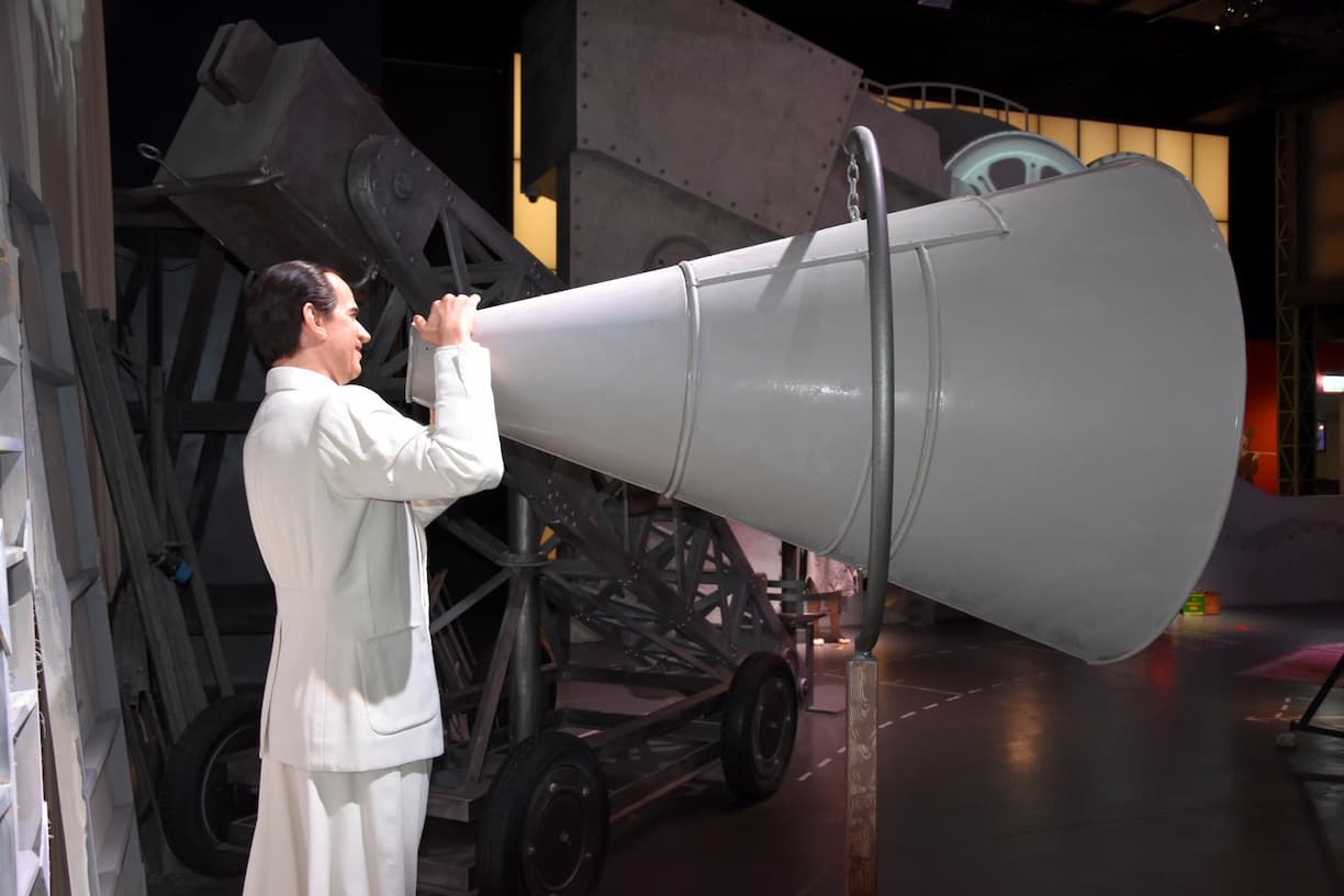 Vevey Suisse Scène de tournage aux studios du Chaplin's World