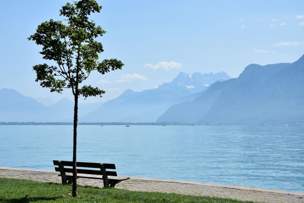 Lac de Genève à Vevey