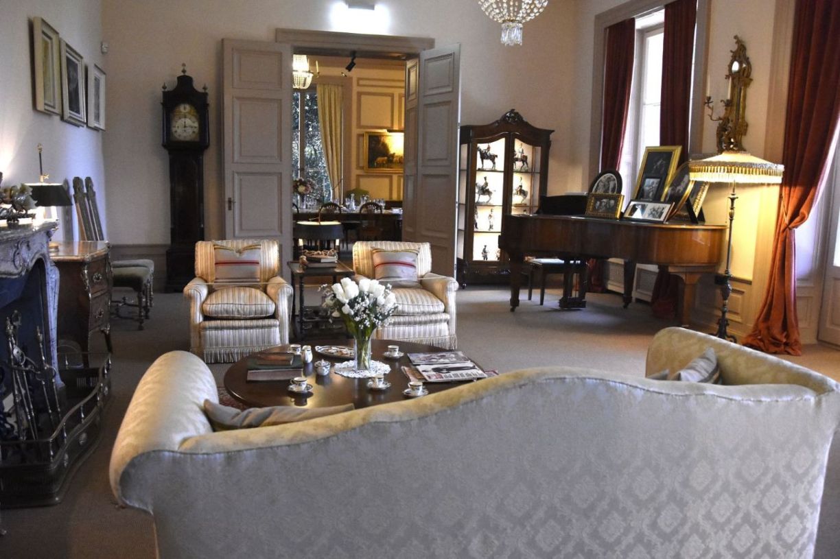 Salon de la maison de Chaplin à Le Manoir de Ban à Vevey Suisse