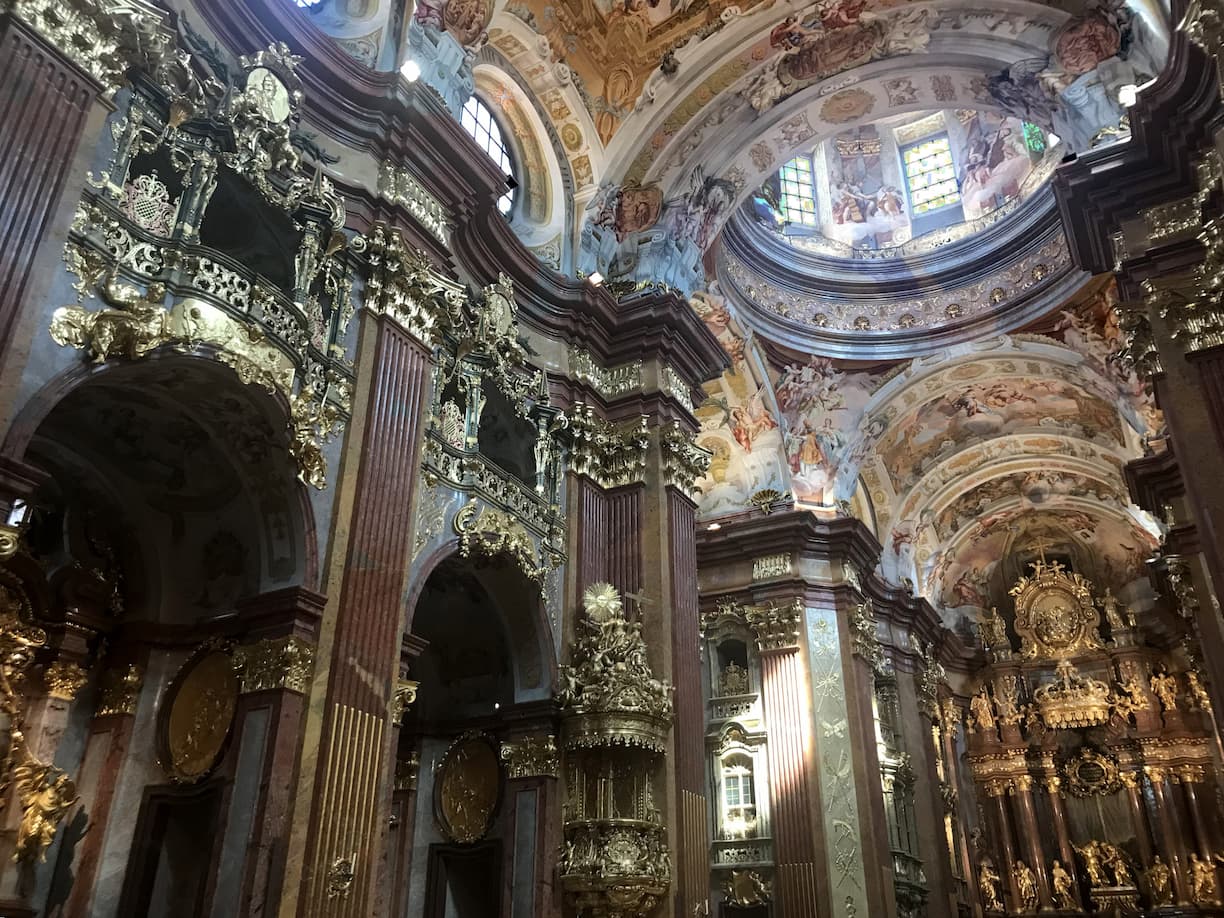 abbatiale de Melk chef d'oeuvre barroque Autriche 