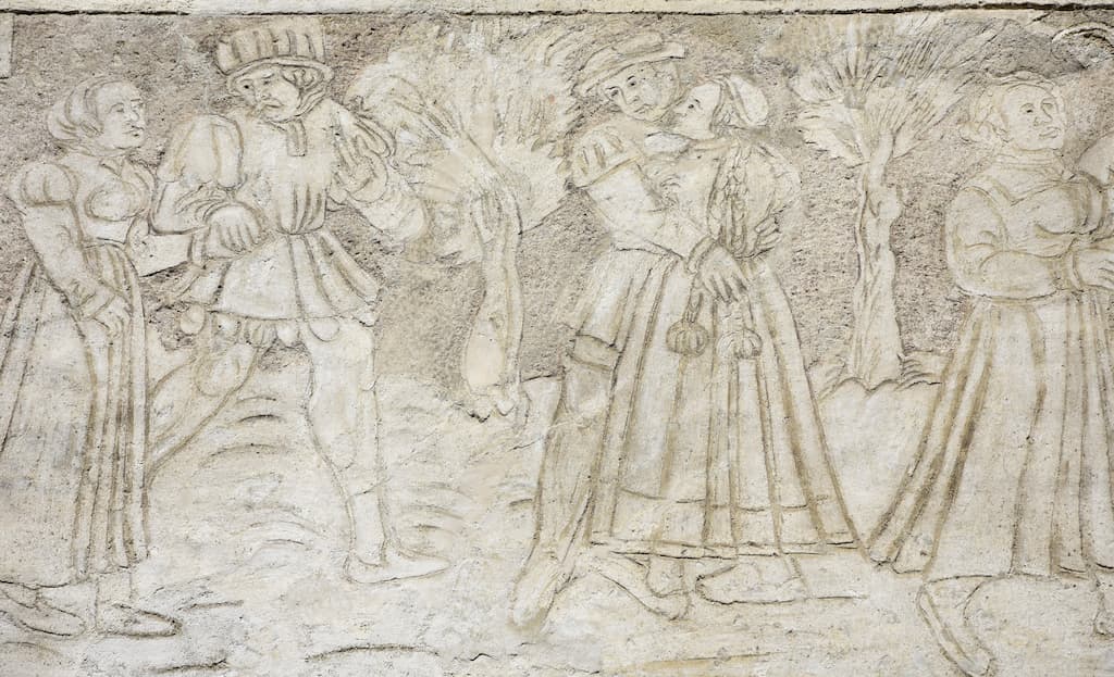 Fresque rénovée de Krems