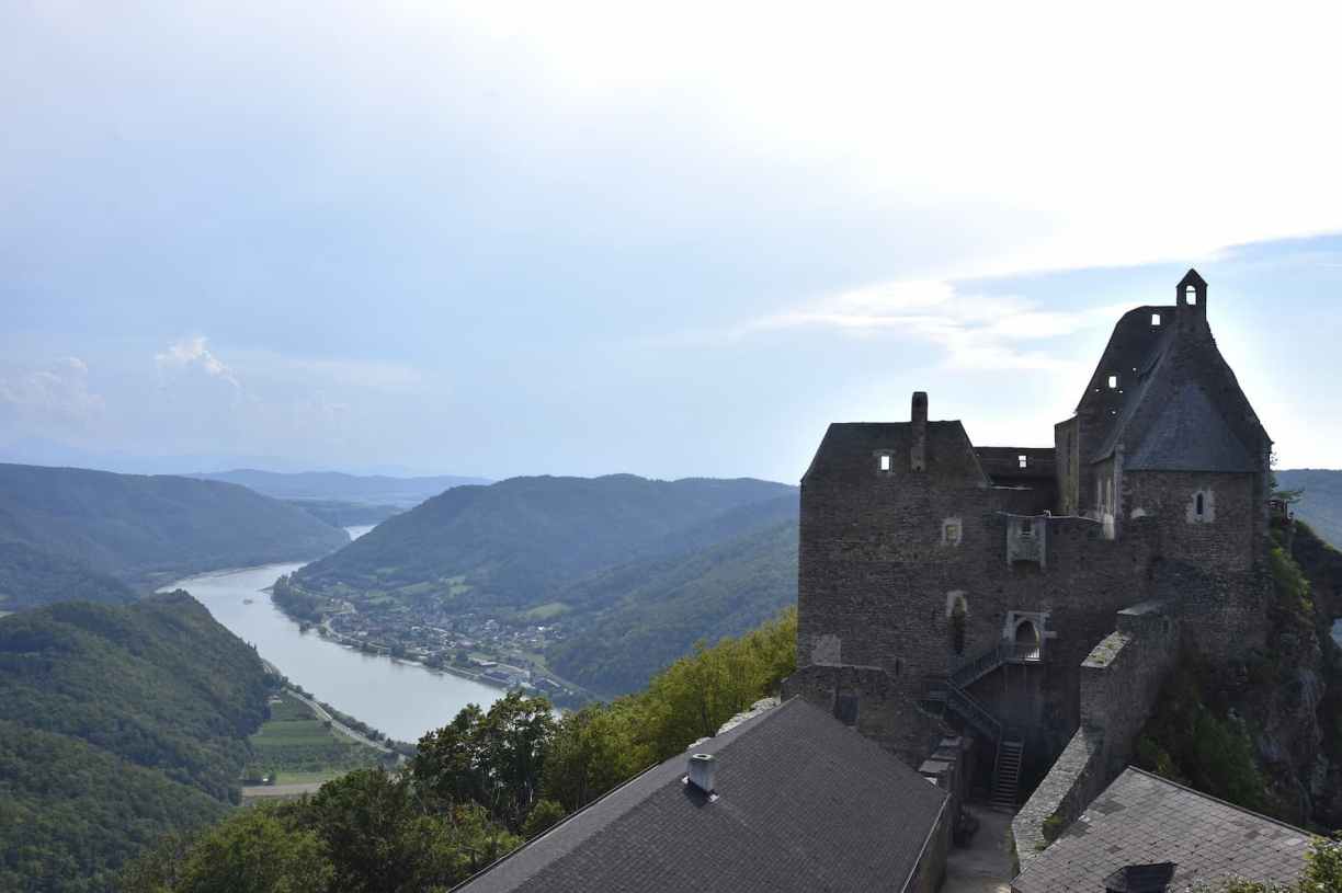 Autriche : chateau d'Aggstein sur le Danube