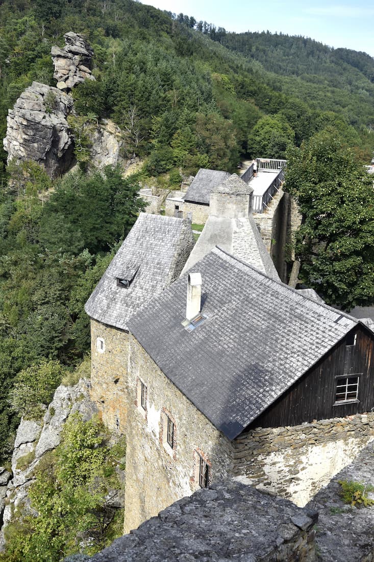 Autriche : le chateau d'Aggstein dans la vallée du Danube