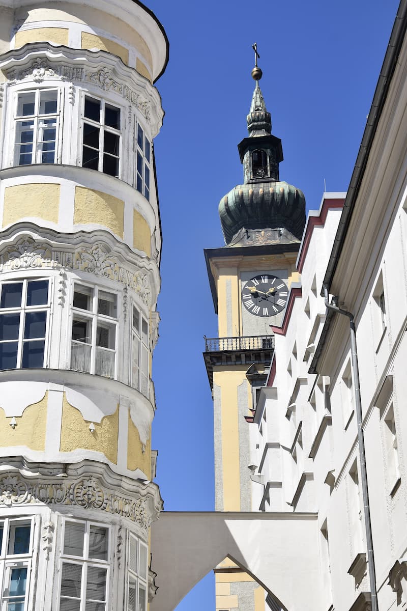 Architecture de Linz  en Autriche