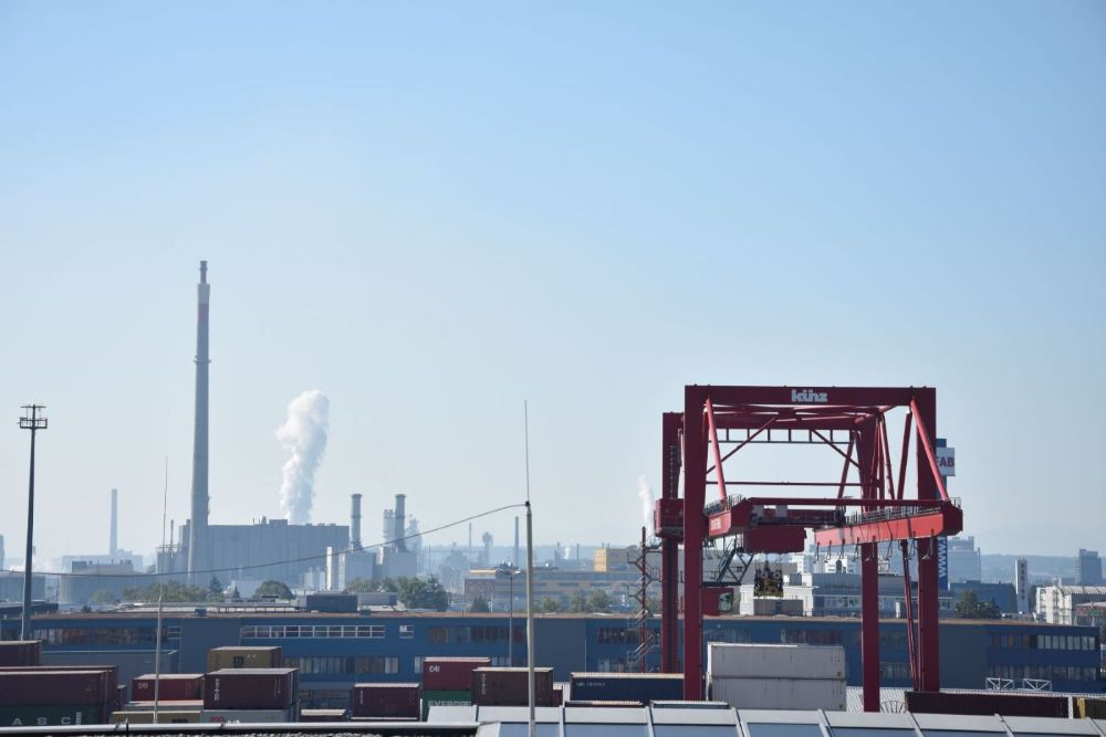  port de Linz en Autriche 