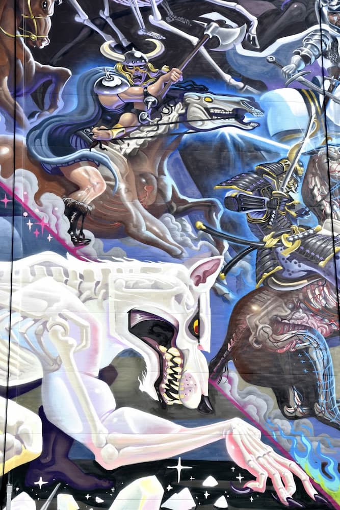 Apocalypse : street art Linz Autriche