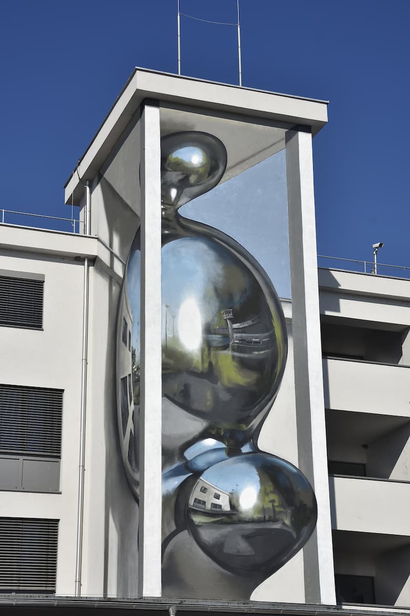 Mural Harbor Gallery de Linz en Autriche 