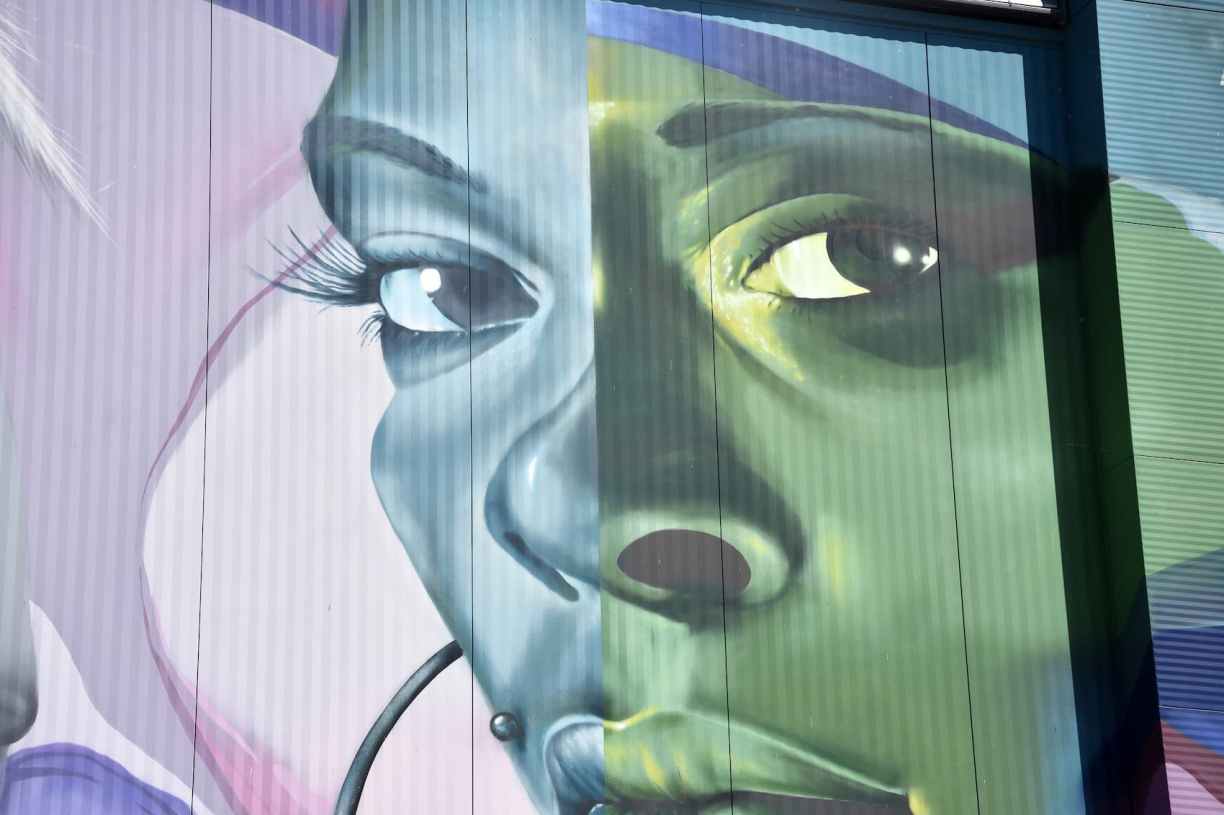 Street art à Linz en Autriche 