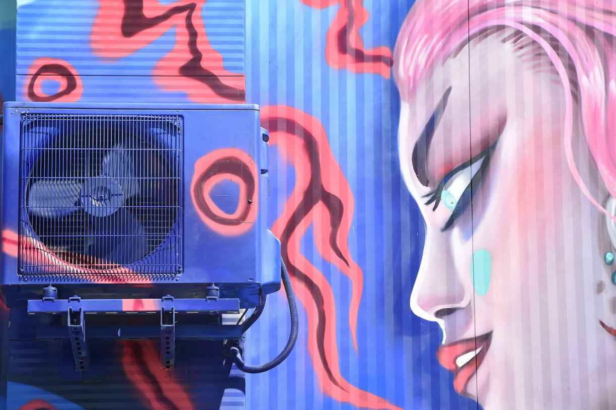 Autriche : galerie de street art sur le port de Linz