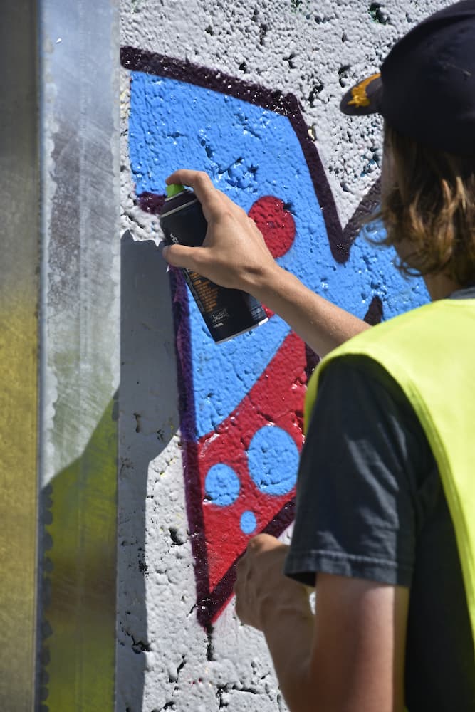 Mural Harbor Gallery street art Linz Autriche