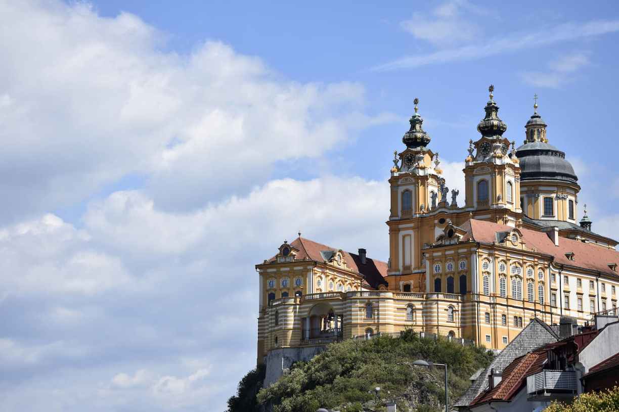 Abbaye de Melk sur le Danube en Autriche 
