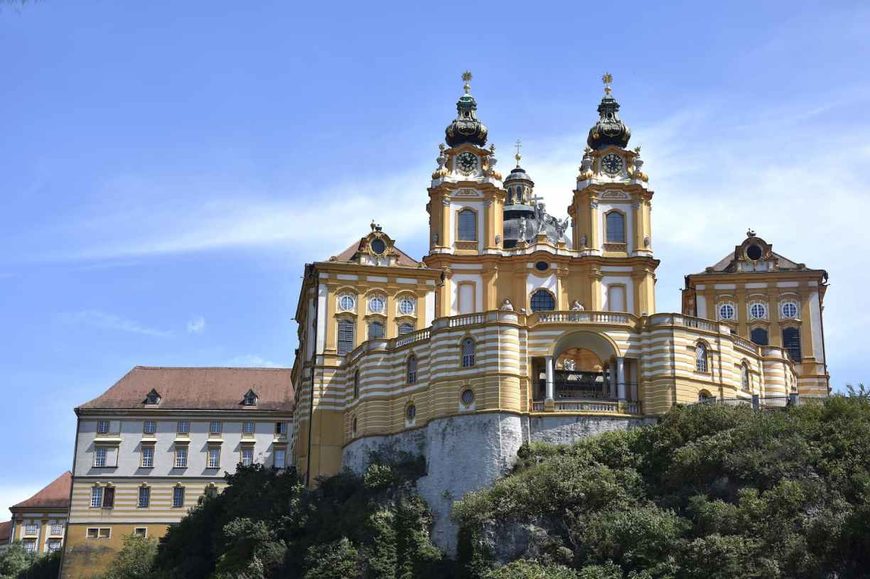 Autriche : abbaye de Melk sur le Danube