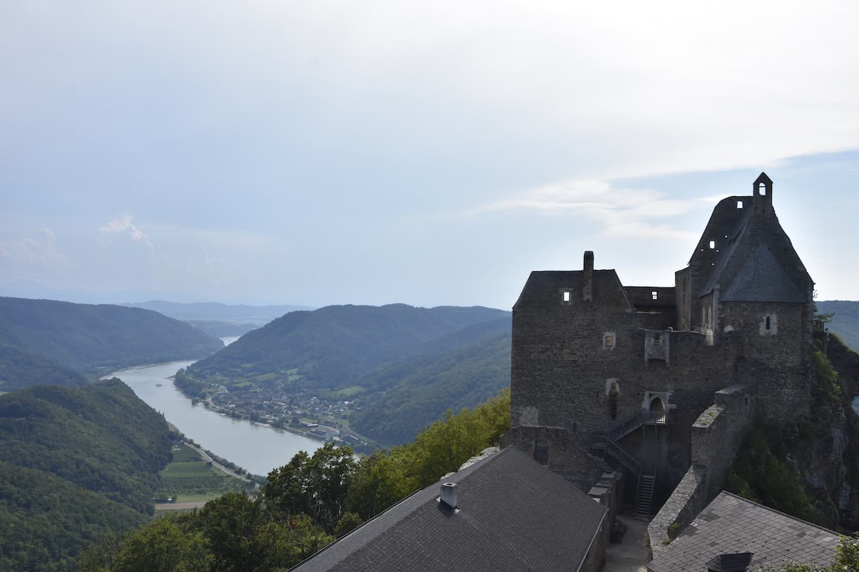Autriche Chateau d'Aggstein sur le Danube