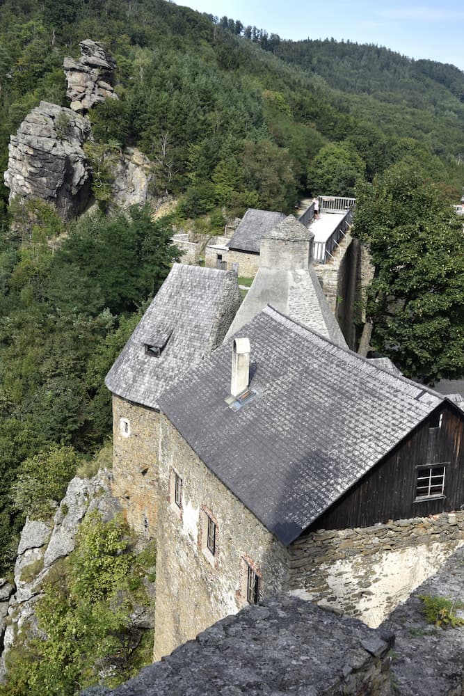 Autriche chateau d'Aggstein sur le Danube