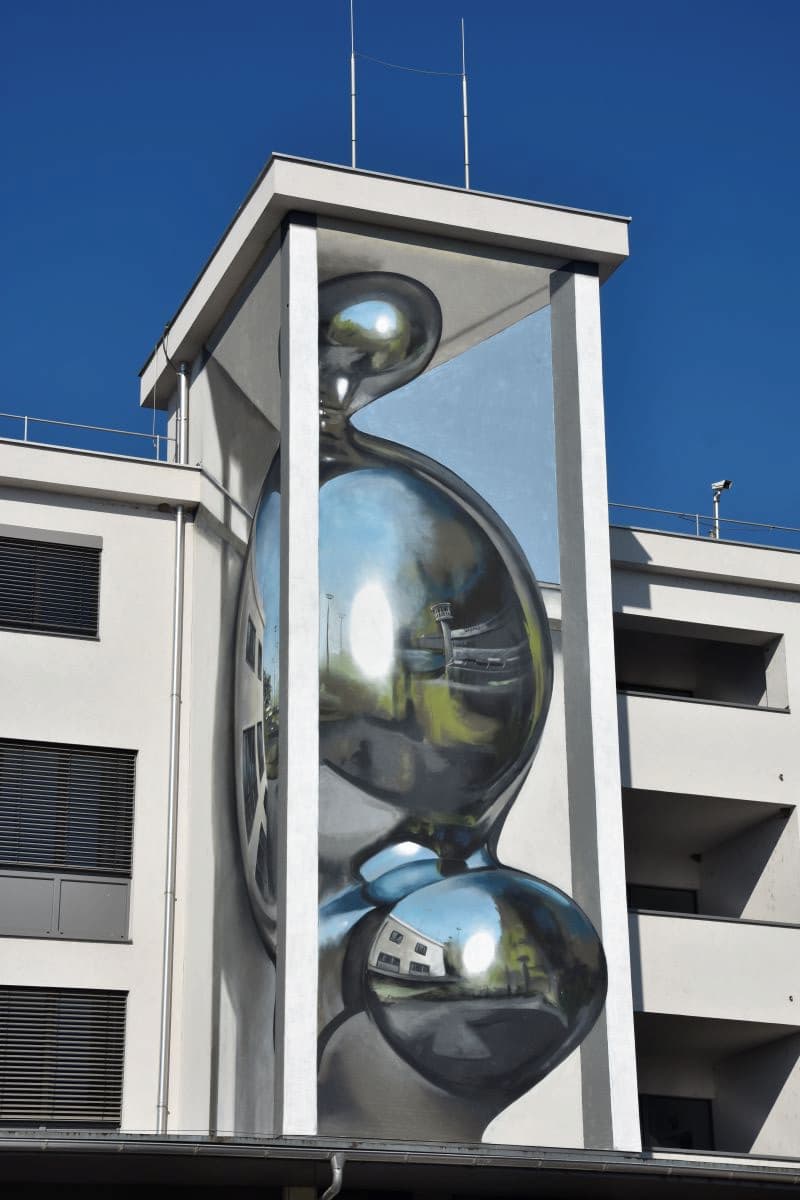 Mural Harbor Gallery de Linz Autriche 