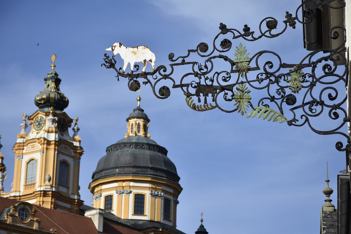 Melk sur le Danube Autriche