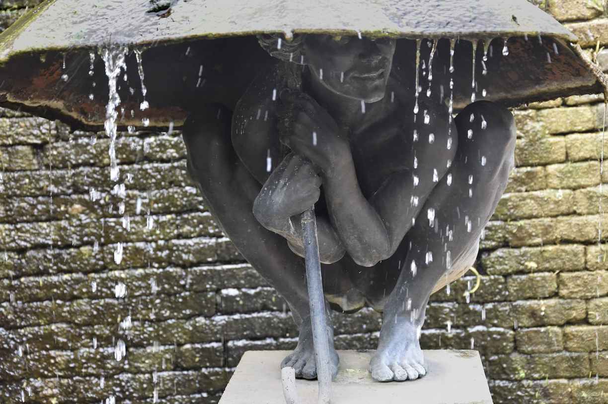 Normandie : Honfleur jardin du tripot