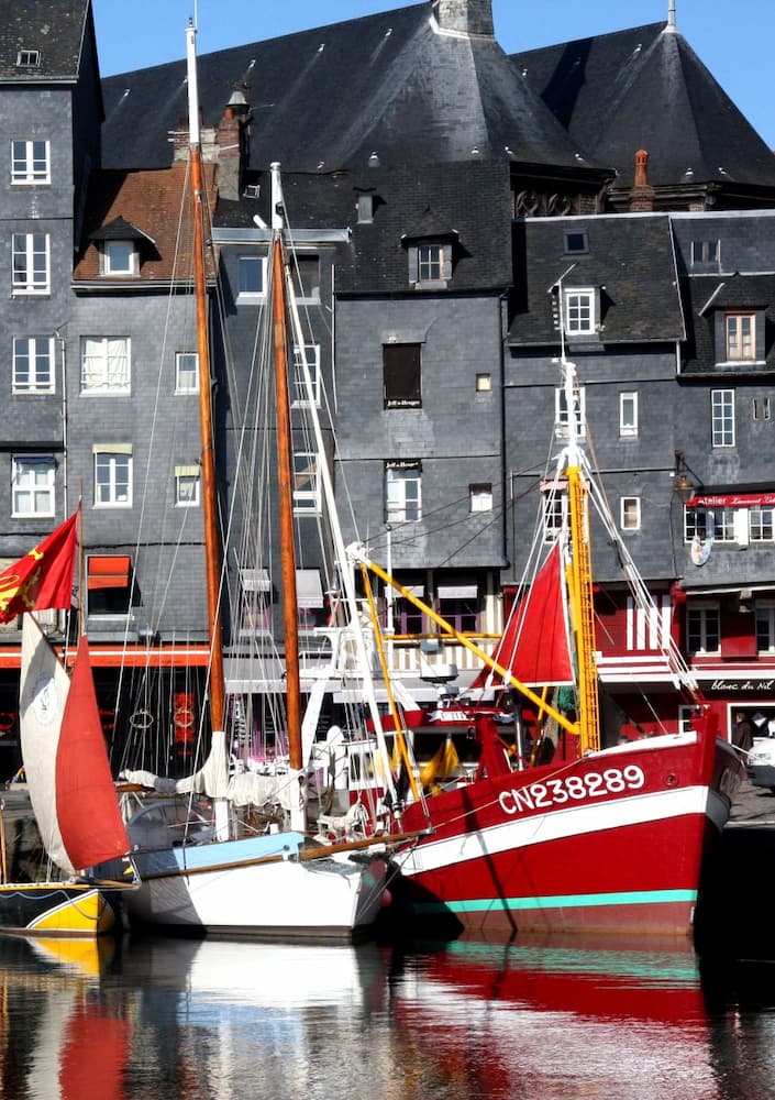 Normandie : Honfleur vieux port