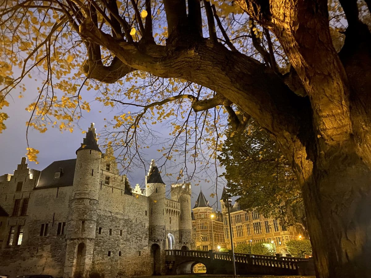 Belgique Steen le château d'Anvers