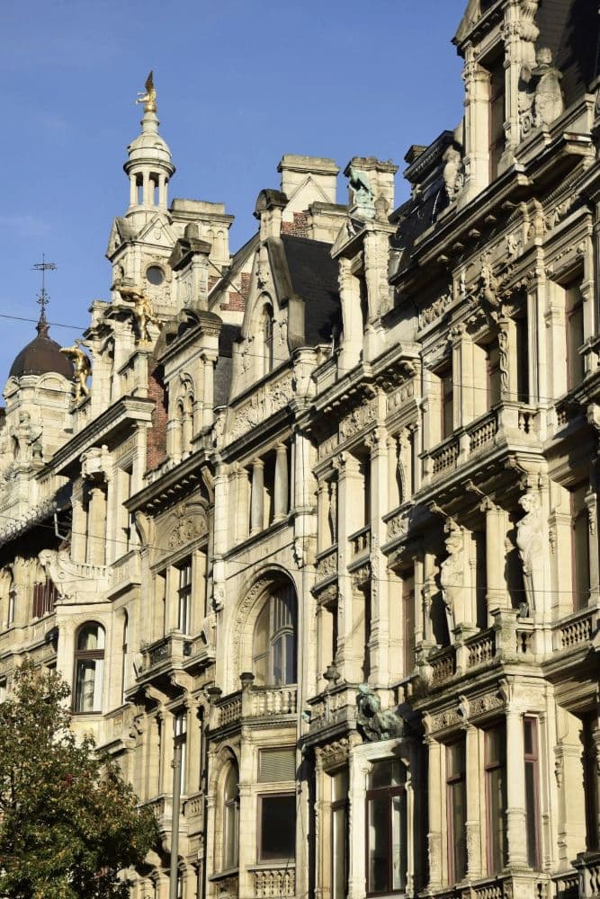 Anvers dans le quartier des diamantaires Belgique 