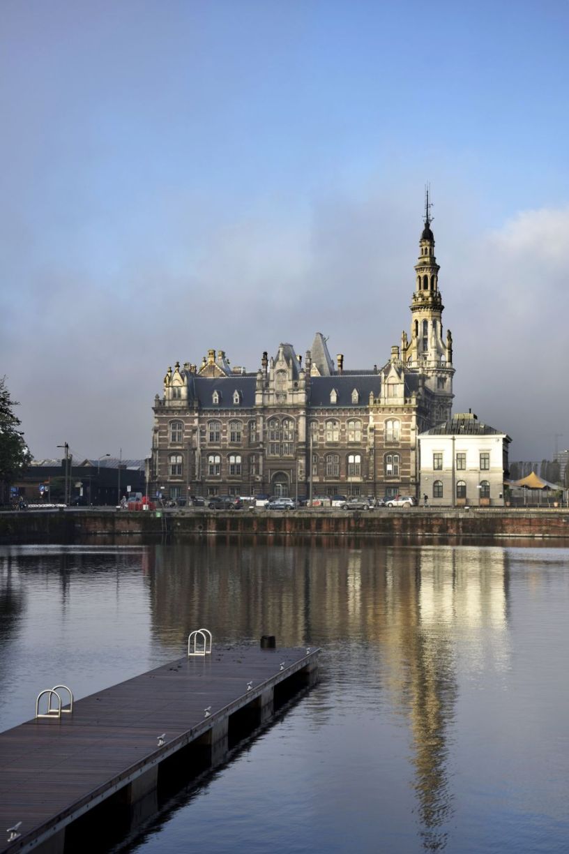 Le vieux port à Anvers Belgique 