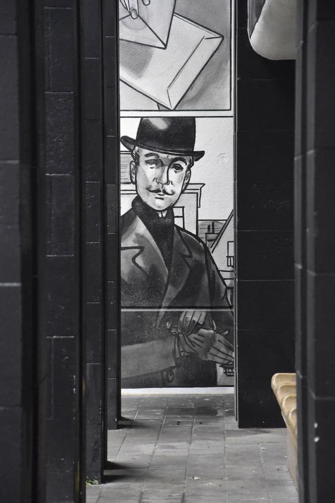 Belgique Street art sur le Meir Anvers