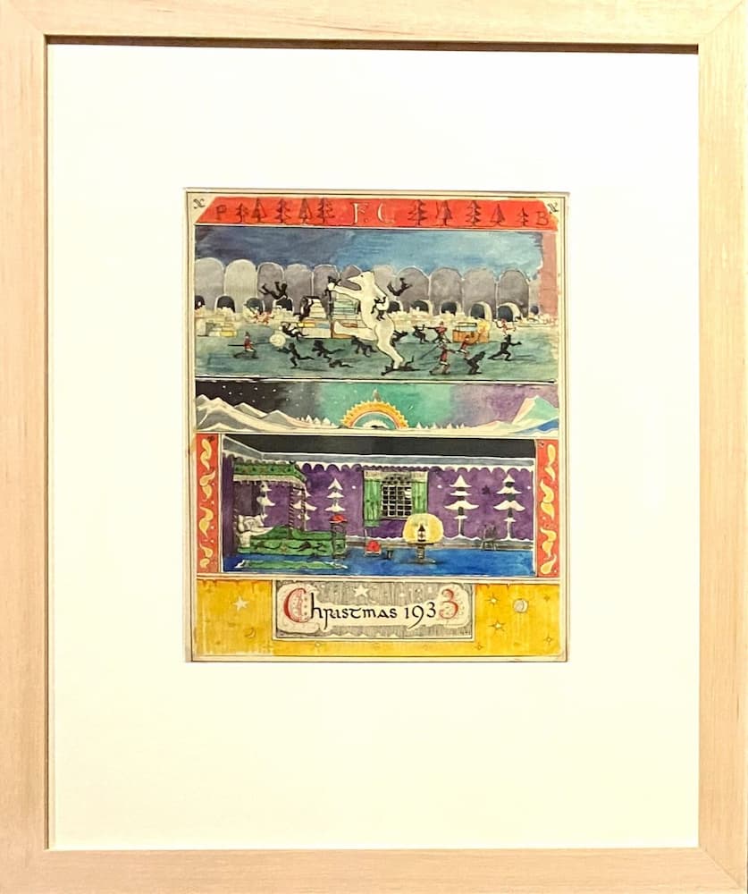 Aubusson Tokien Lettres du Père Noël