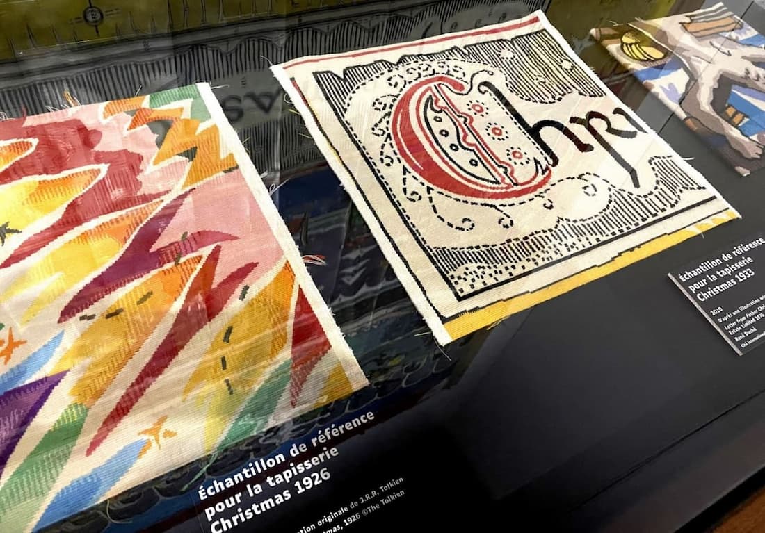 Échantillon de tapisserie Aubusson