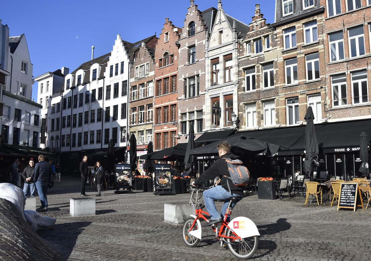 Anvers en Belgique centre historique
