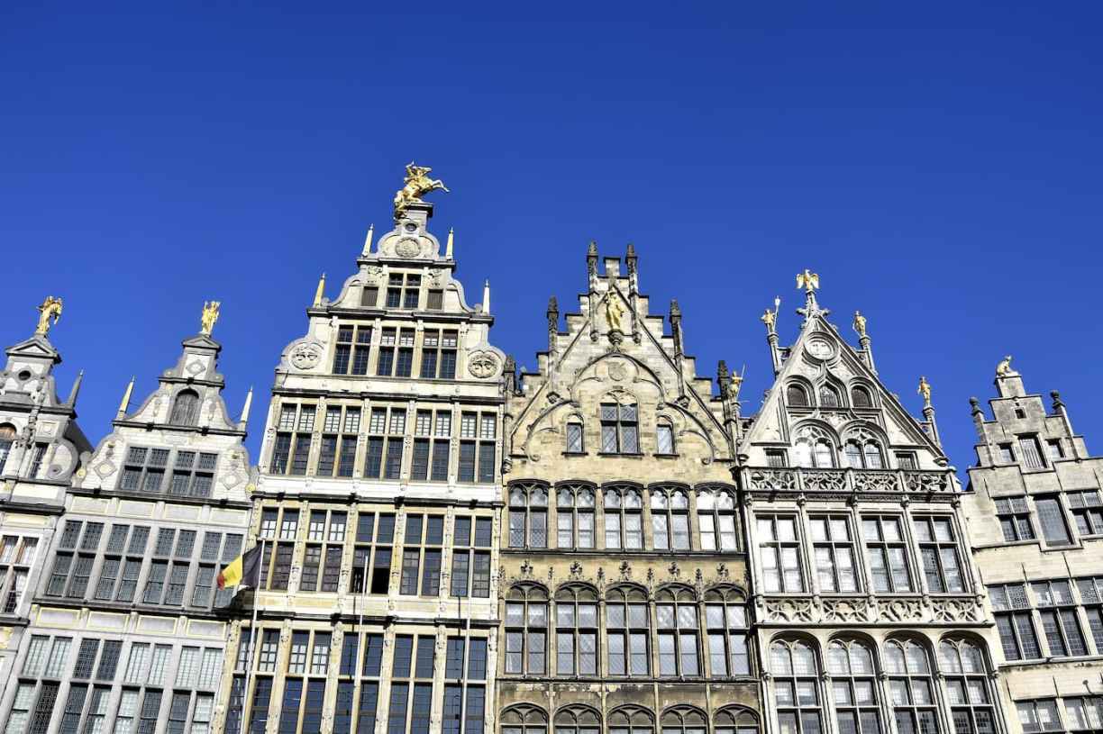 Belgique La Grand Place d'Anvers