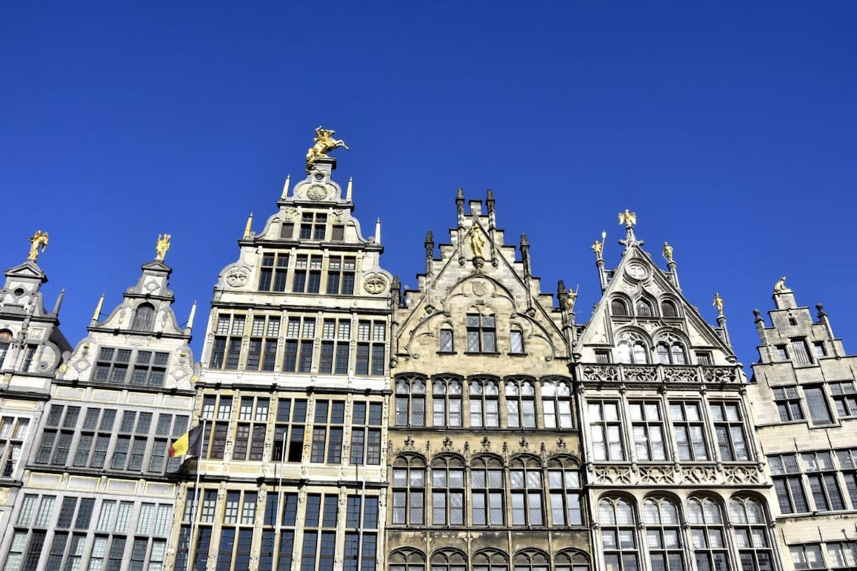 Belgique La Grand Place d'Anvers