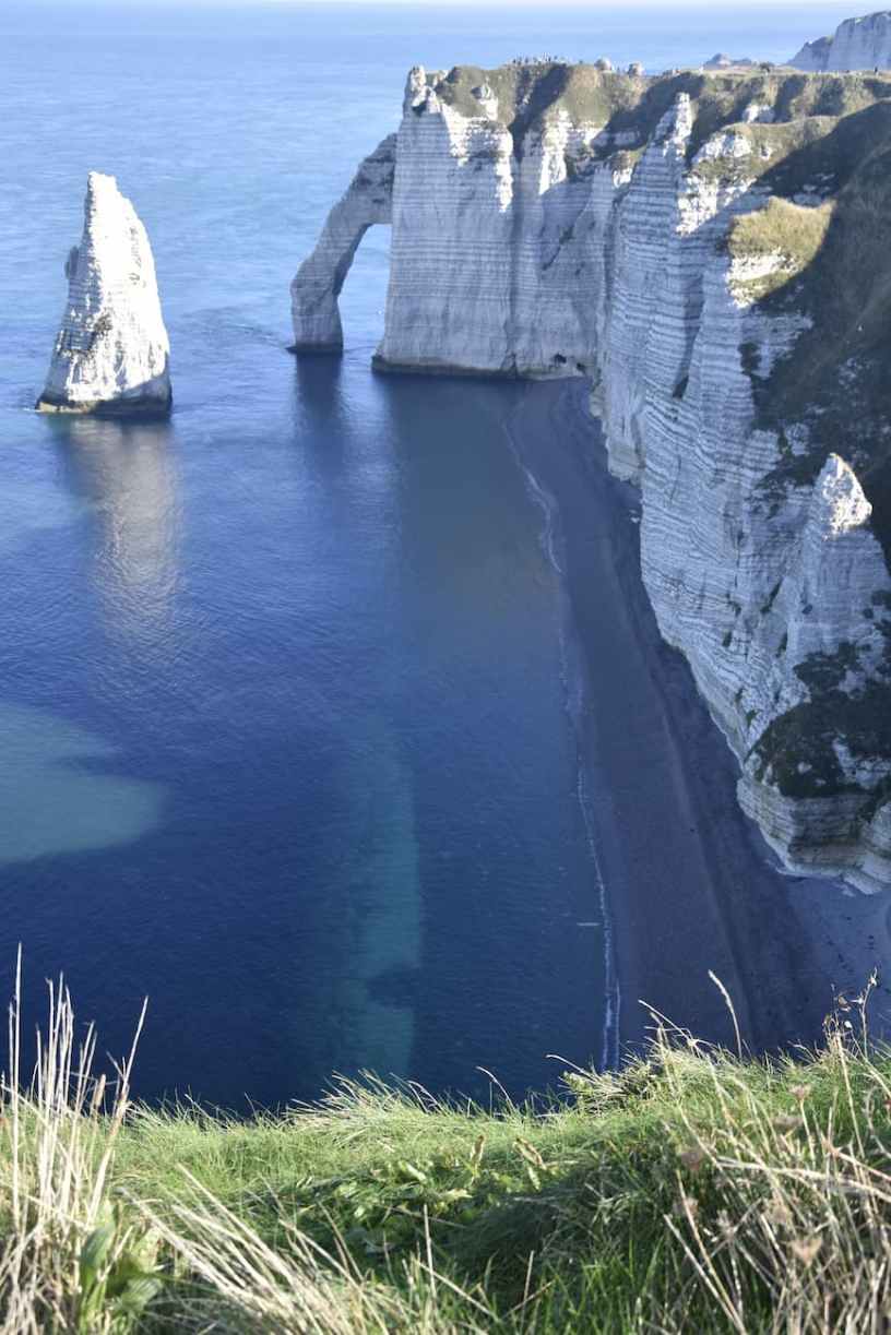 Normandie : la porte d'aval à Étretat