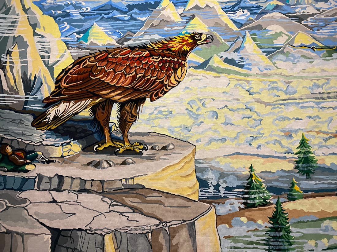 Aubusson tisse Tolkien Creuse