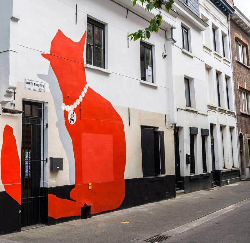 Belgique Street art à Saint-André