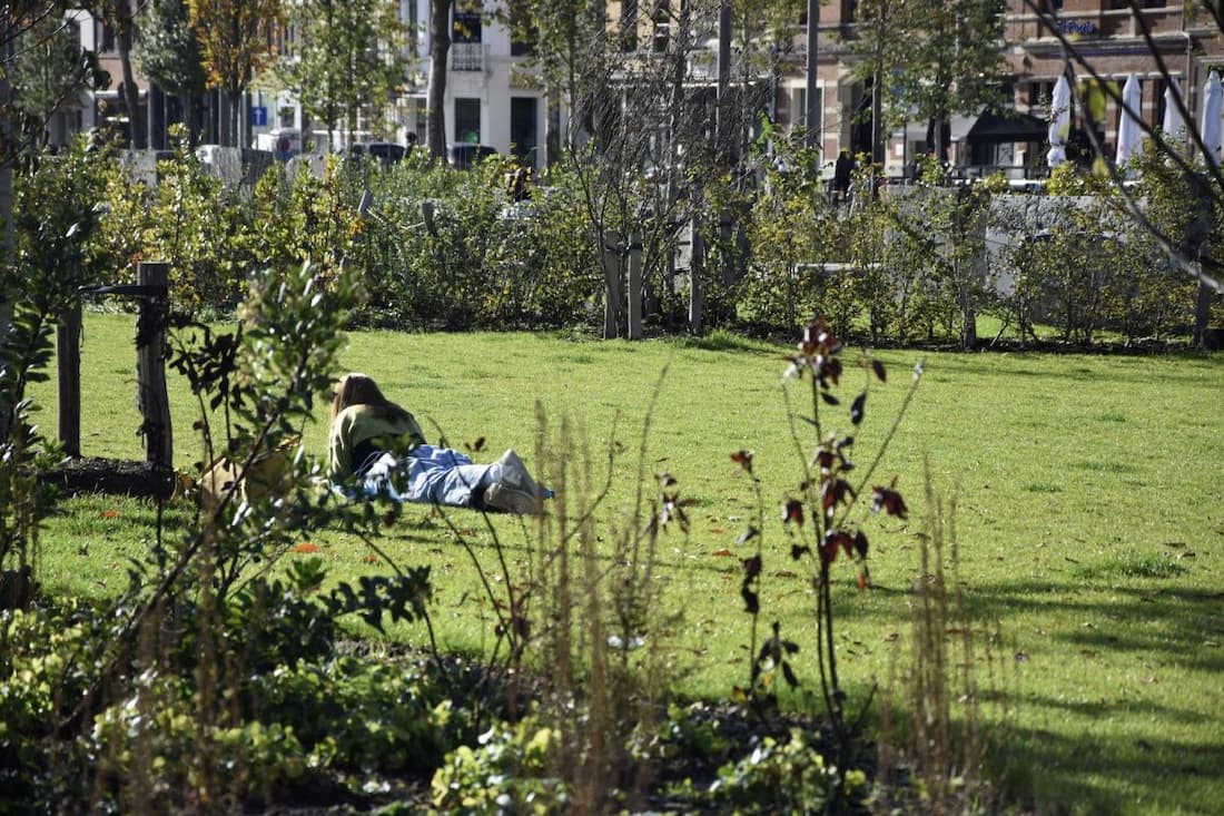 parc du Zuid à Anvers Belgique