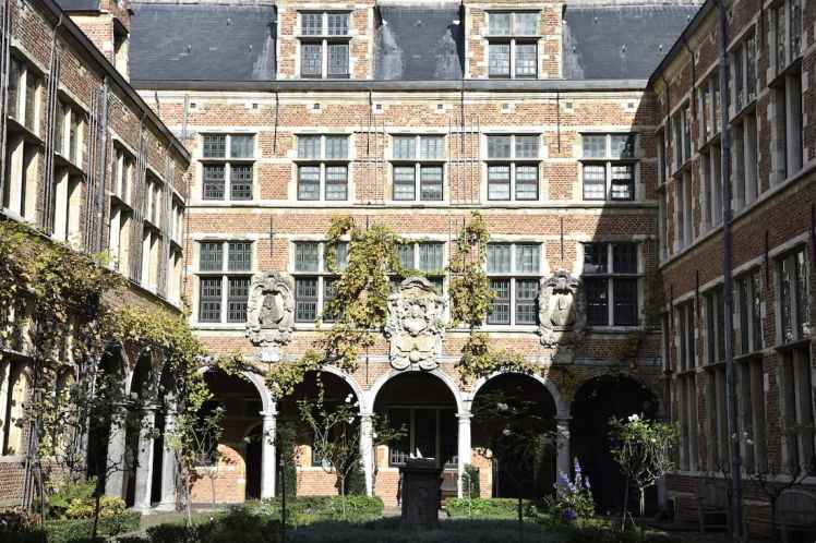 Musée Plantin-Moretus d'Anvers, le jardin