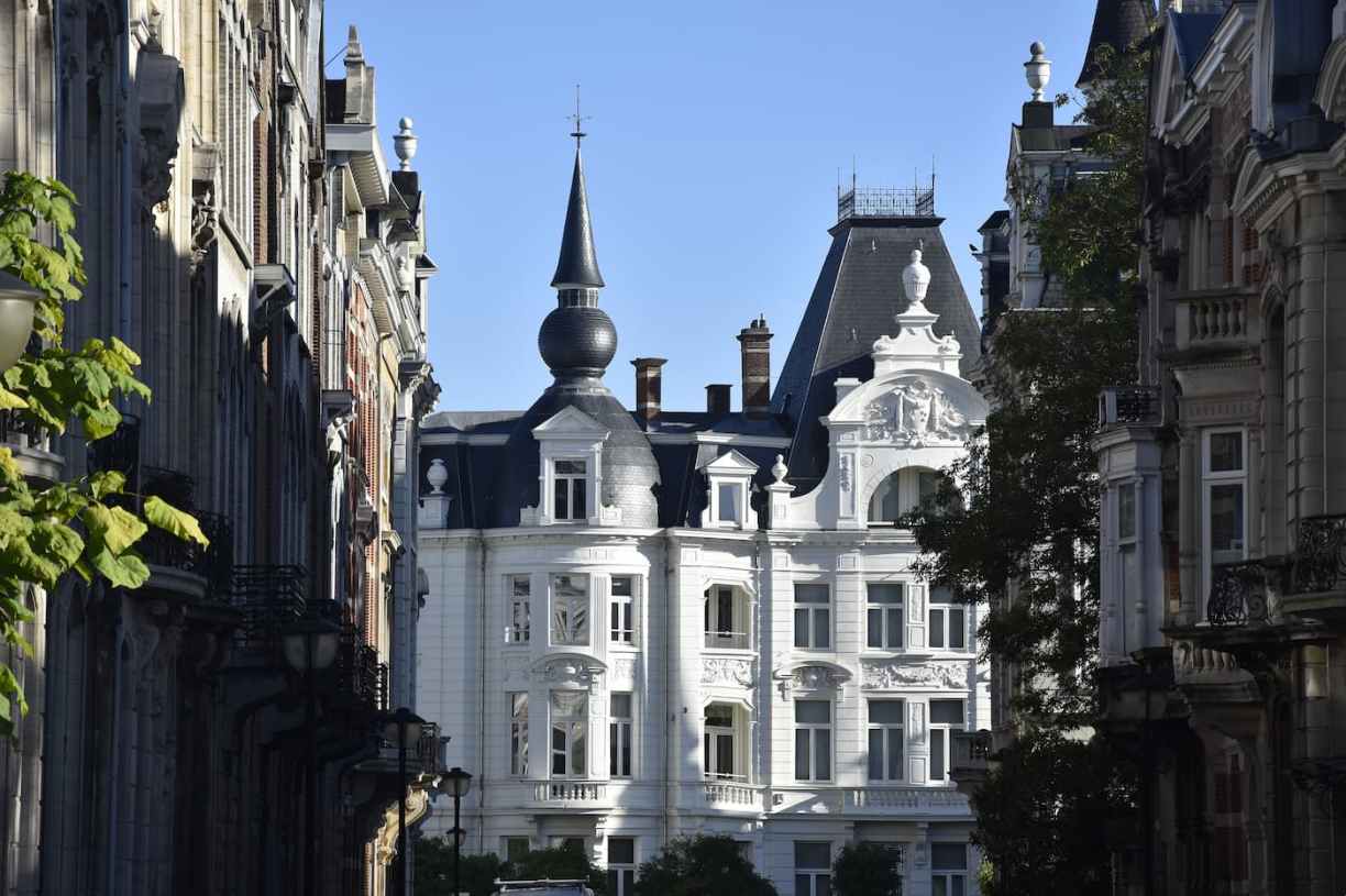 Hôtel particulier Zurenborg à Anvers Belgique 