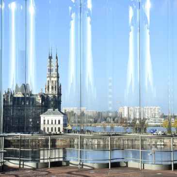 Vue sur Anvers depuis le MAS