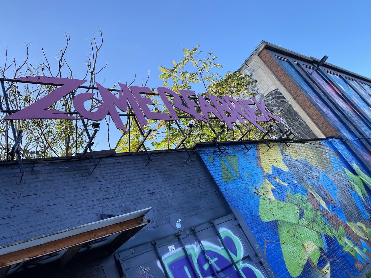La Zomerfabriek, atelier d'artistes à Anvers Belgique