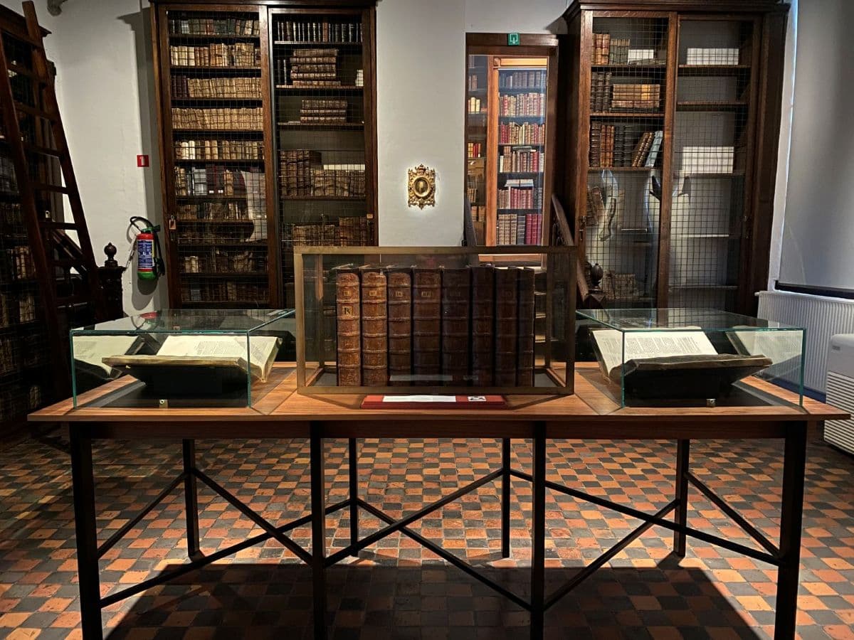 Belgique Bibles anciennes au musée Plantin-Moretus d'Anvers