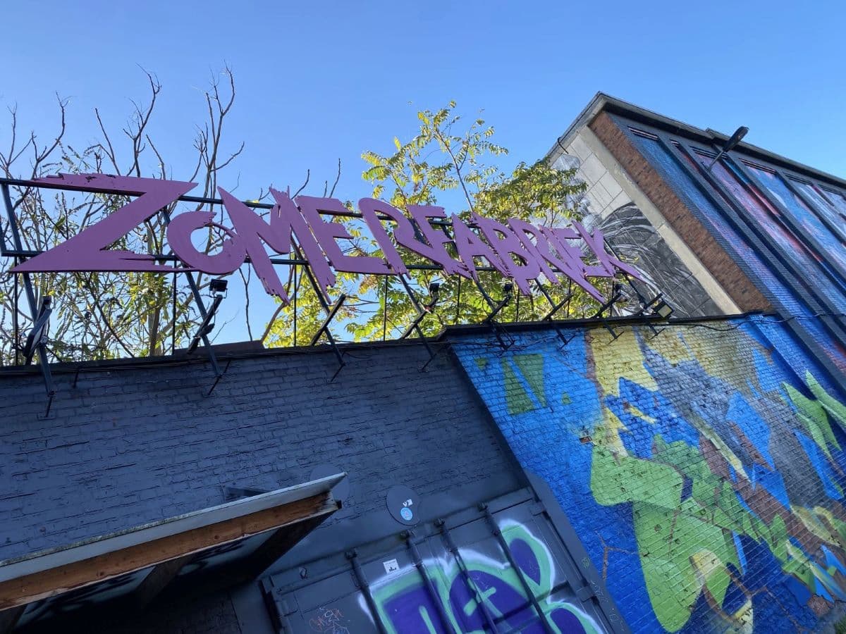 La Zomerfabriek, atelier d'artistes à Anvers Belgique