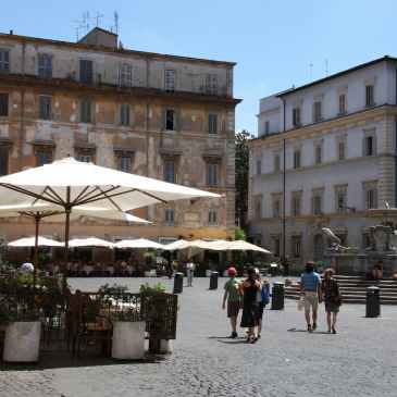 Le quartier du Trastevere à Rome