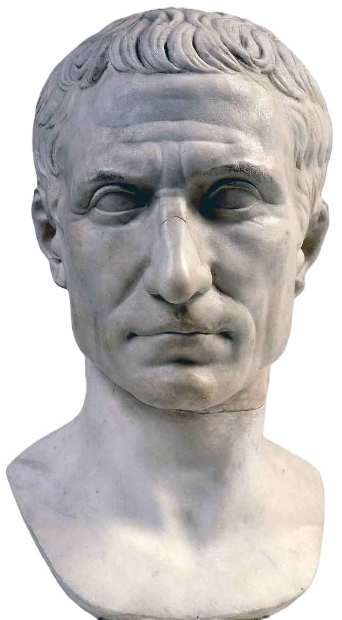 Buste de Jules César au musée Pio-Clementino du Vatican à Rome