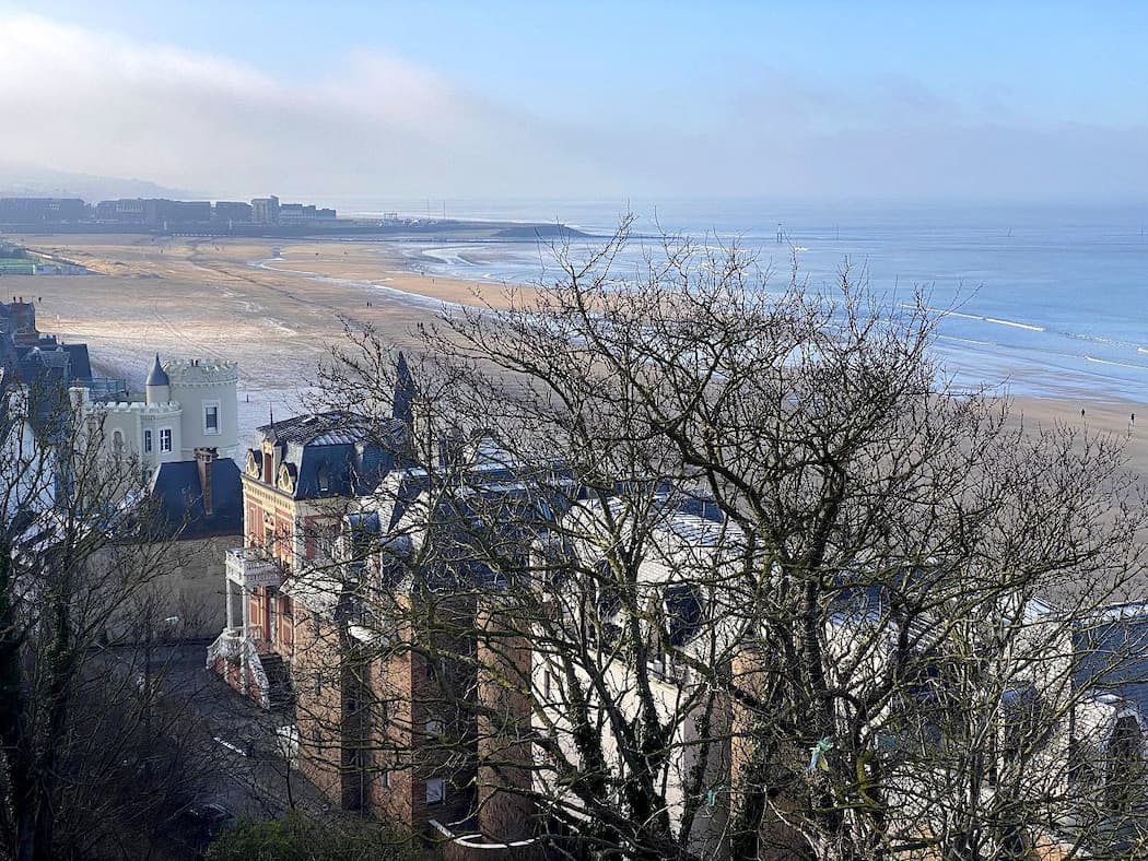 Normandie La plage de Trouville