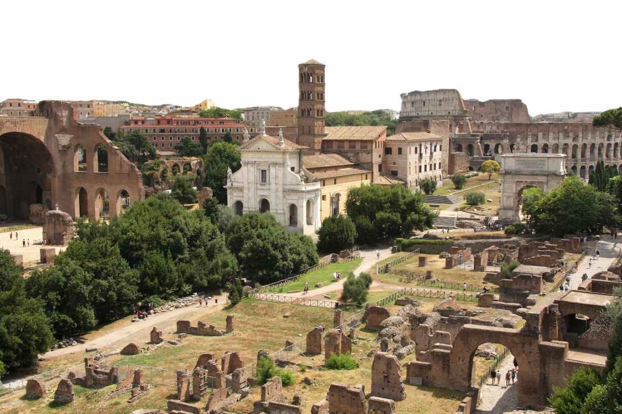 Forum romain à Rome
