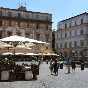 Le quartier du Trastevere à Rome
