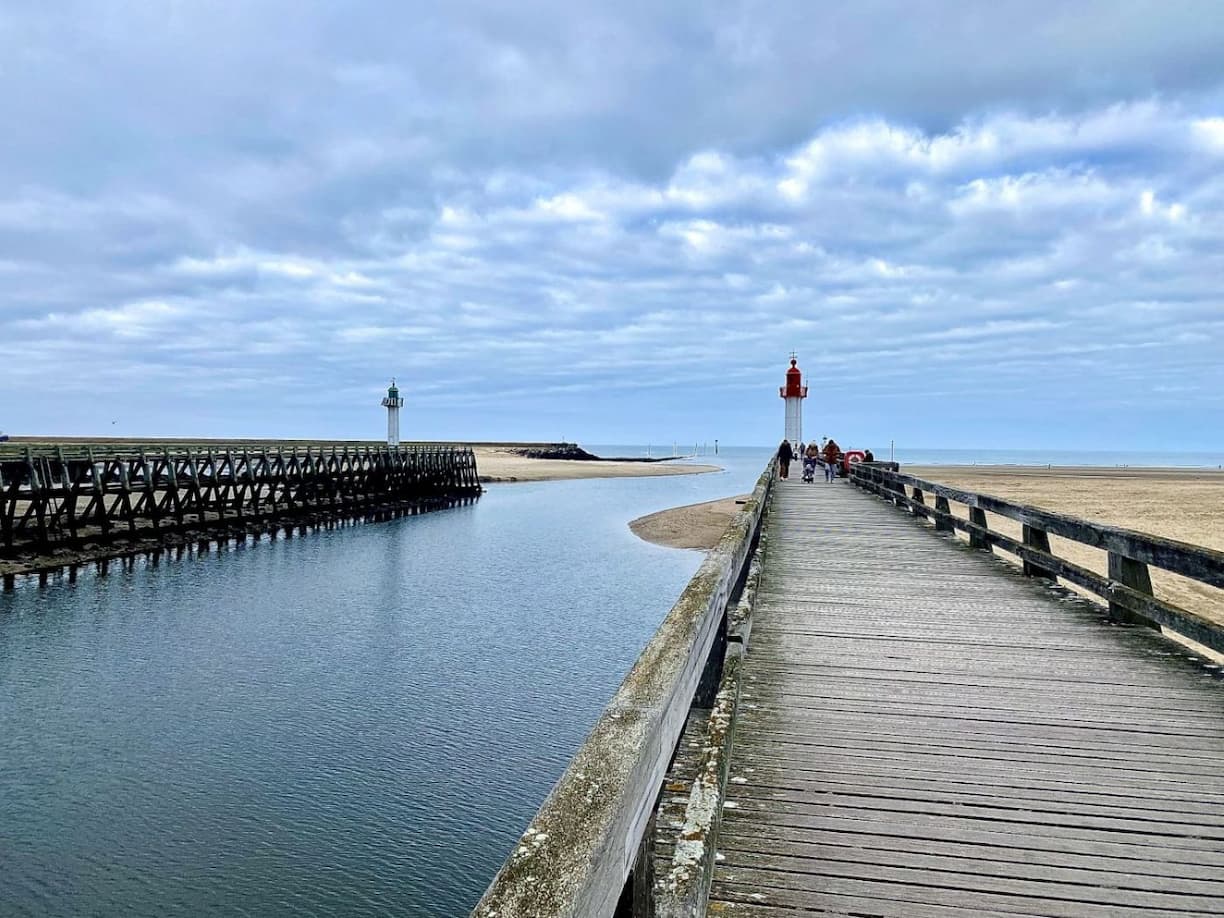 Normandie Trouville la jetée