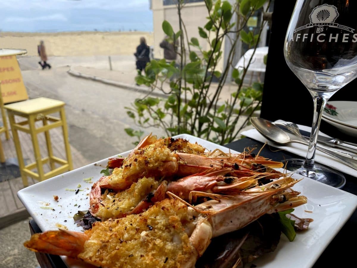 Normandie Trouville restaurant les Affiches