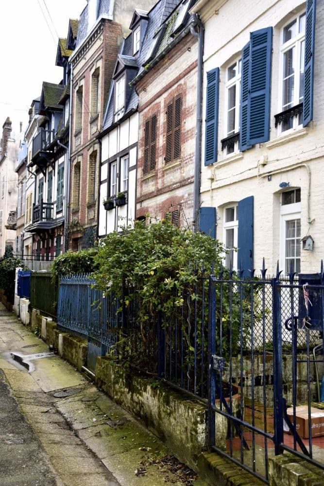 Normandie Trouville maisons